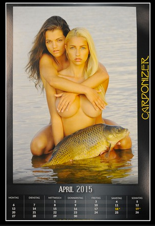 Illustration for article titled Why Wasn't I Called to Model for This 2015 Erotic Carp Calendar
